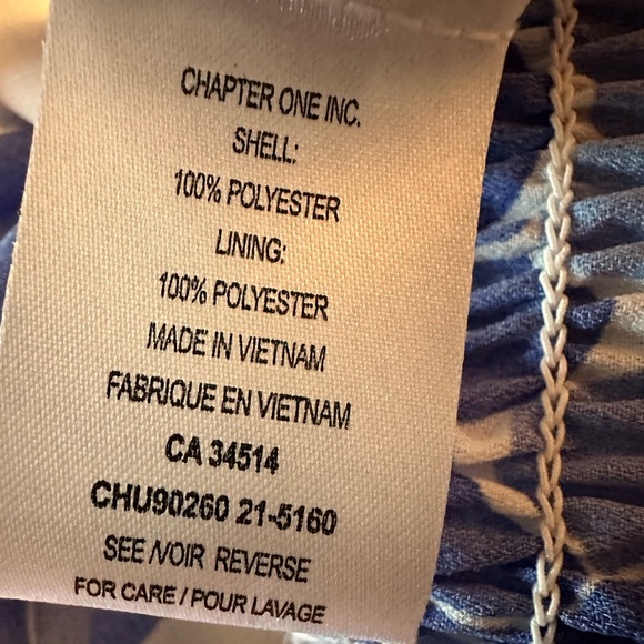 NWT Blousology top blouse semi-sheer cross-over size XL - Picture 5 of 6